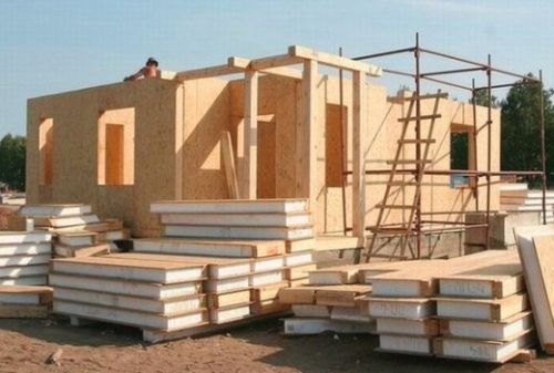 Материалы для строительства каркасно-щитового дома