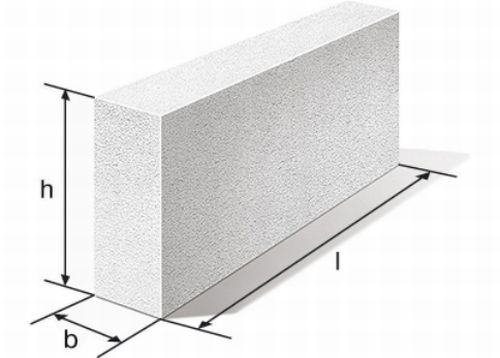 Перегородочные блоки из газобетона