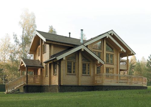 Дом из клееного бруса